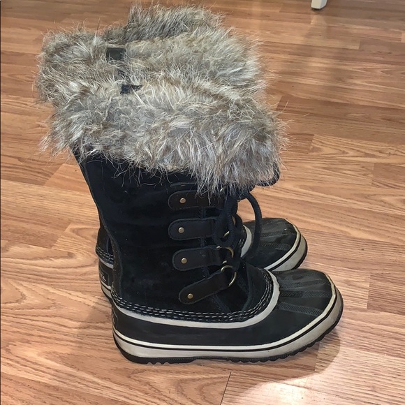 Black sorel Joan of arctic boots - Picture 2 of 8